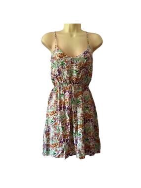 Manito Juniors Size S Watercolor Print Lightweight Sundress Cottagecore
